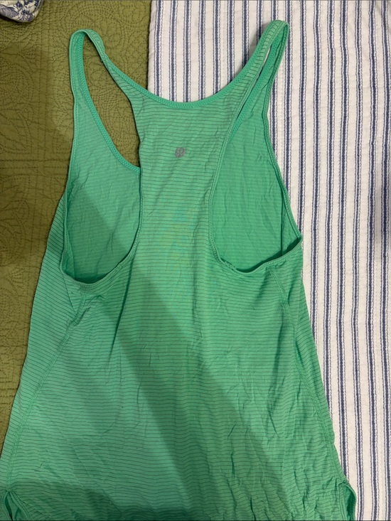 lululemon athletica Tops - lululemon athletica Mint Green Striped Racerback Tank